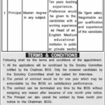 Central Public School Khanpur Jobs 2019 for Principal Post