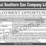 Sui Southern Gas Company Ltd (SSGC) Jobs 2019 for Legal, Treasury Managers and Fire Safety Officers