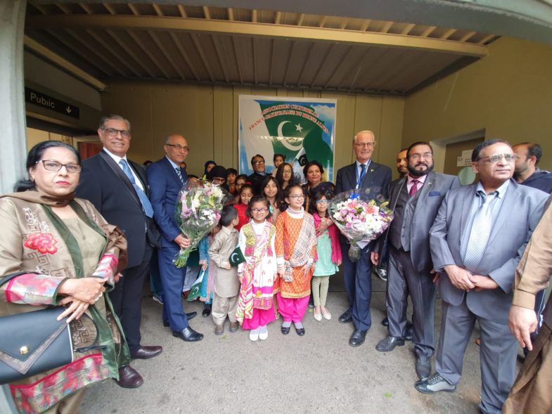 Pakistan Community of Lyon, France celebrated National Day of Pakistan