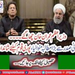 Prime Minister Pakistan Imran Khan meets President Hassan Rohani on Iran's visit