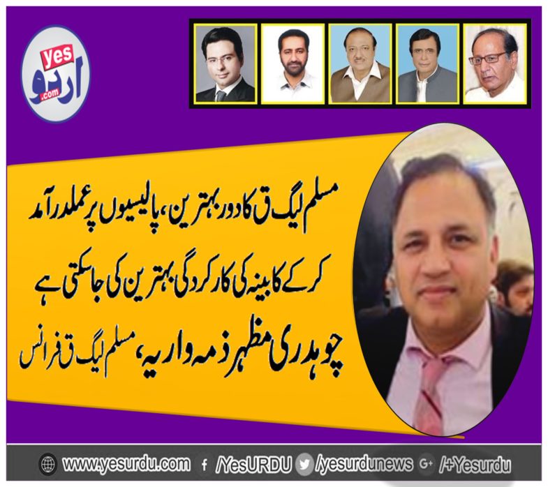 Raja Mahzar Zimawarya, senior, leader, pmlq, france