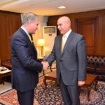 Foreign Minister Makhdoom Shah Mehmood Qureshi meets Jordanian Ambassador Maj. Gen (Retd) Ibrahim Yala Al Madani