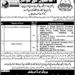 P&S Healthcare Department Punjab Jobs 2019 for MEAs Coordinators and Data Analyst / IT Posts