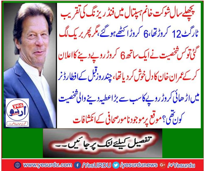 Imran's fundraising Iftar