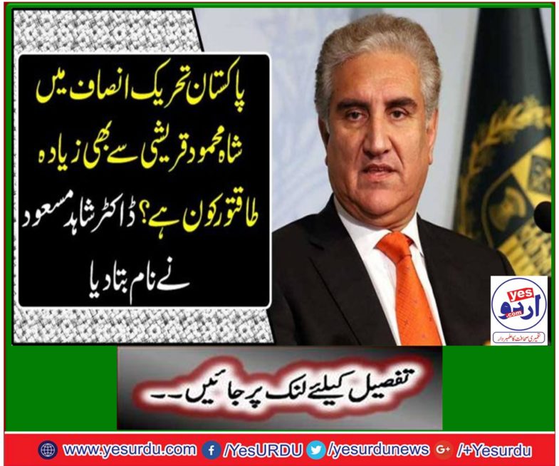 Who is more powerful than Shah Mehmood Qureshi?