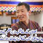 Regarding the new elected Prime Minister of Bhutan, who will tell you some facts, would you like to lead such a lead in our country?