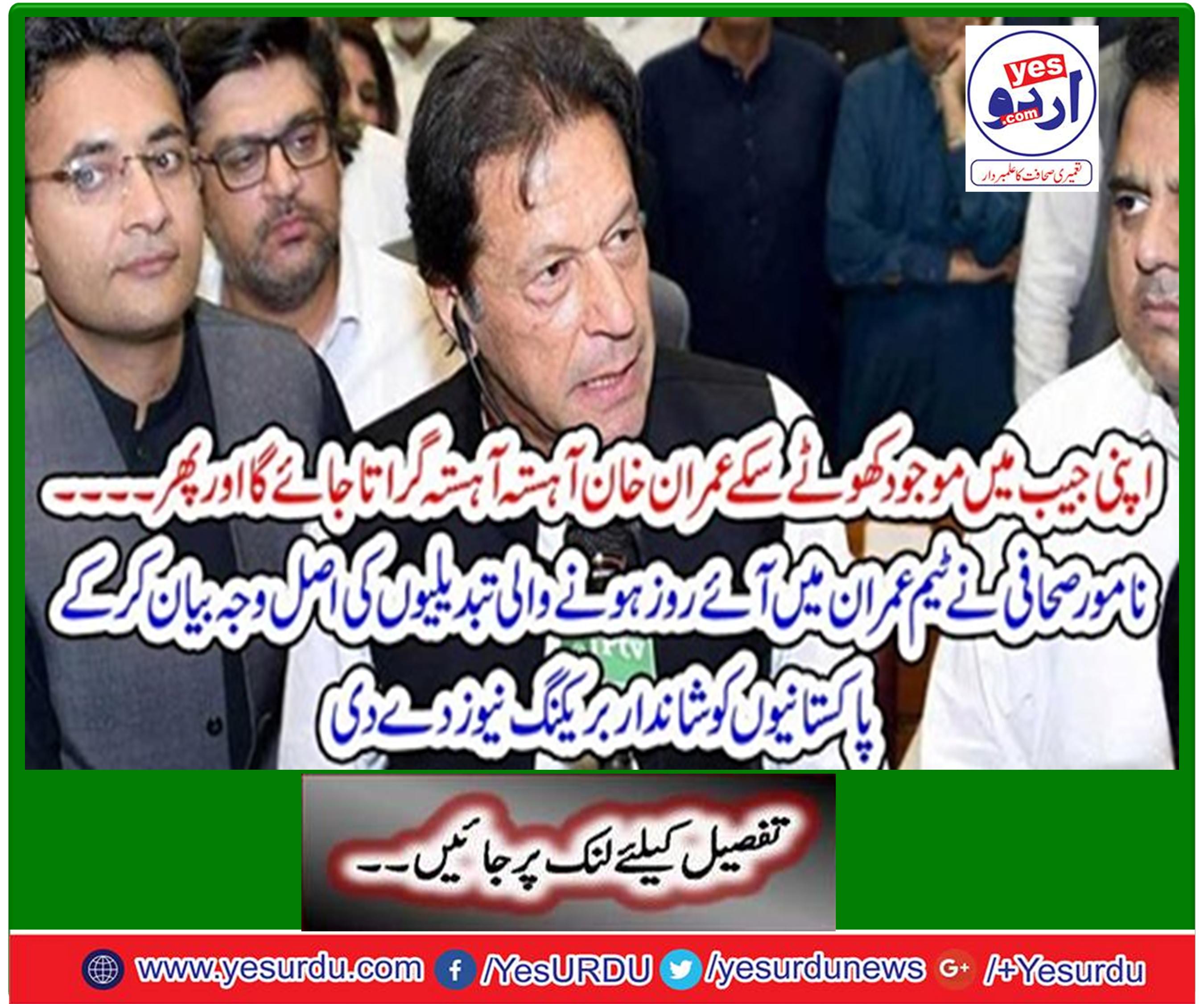 Lost Coins in Imran Khan's Pocket
