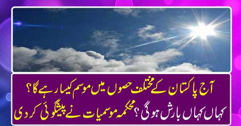 The weather forecast predicted