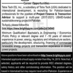 TETRA Tech / USAID Funded Project Jobs 2019 for Project Advisor
