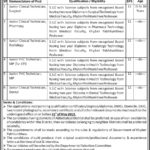 District Health Authority Abbottabad Jobs 2019 for Various Jr Clinical Technicians / Paramedic Staff