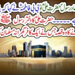 The story of Hazrat Ali to fulfill the desire of the Messenger of Allah, who made a non-Muslim family