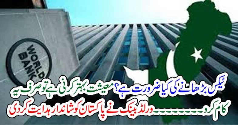 World Bank instructed Pakistan