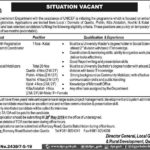 Local Government Department Balochistan Jobs 2019 for 21+ Social Mobilizers and District Coordinator