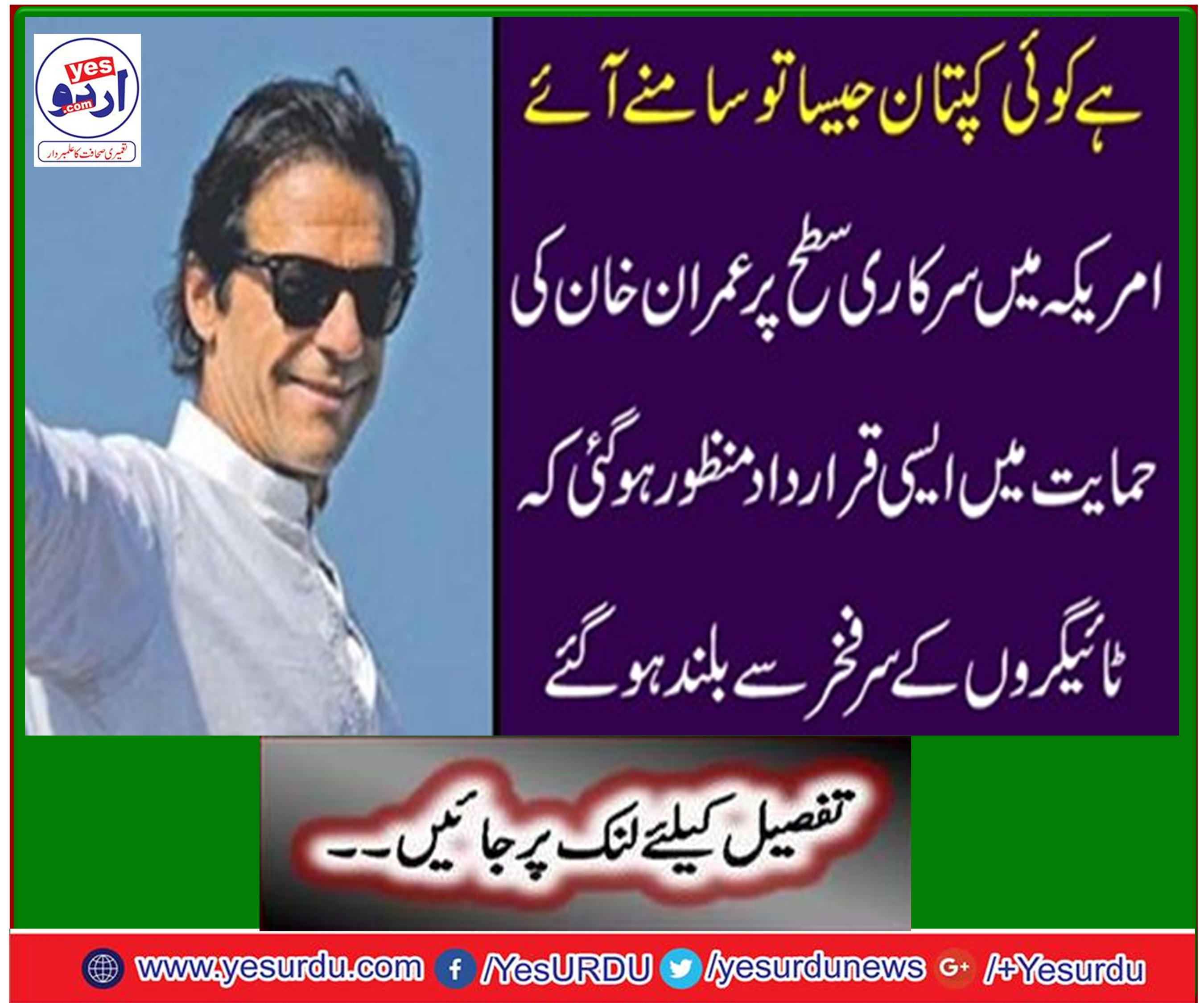 امریکی ریاست جارجیا میں وزیراعظم عمران خان کی تعریف میں قرارداد منظور کرلی