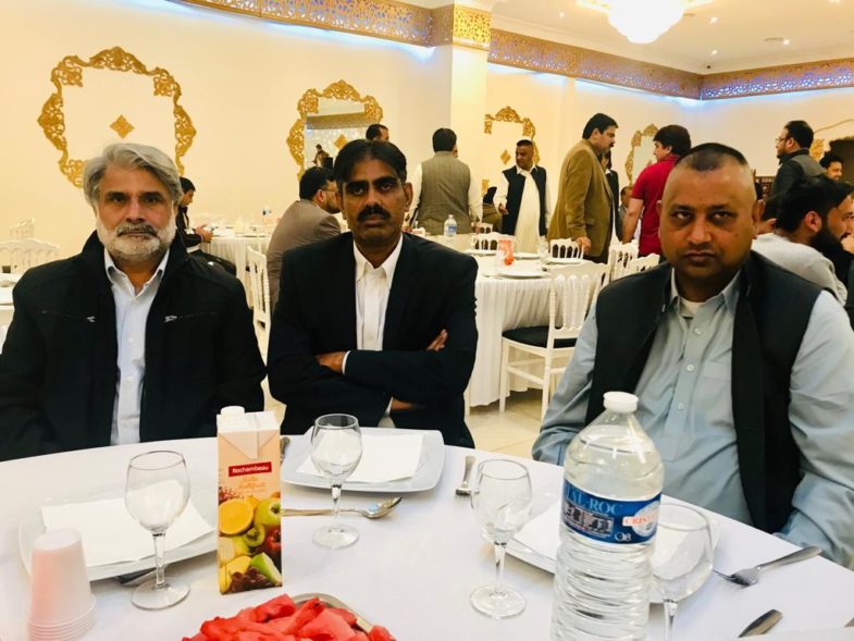 ch muhammad razaq dhal, president, ppp, france, arranged, a, grand, aftar, dinner, in, favor, of, Pakistani, community, in, Paris