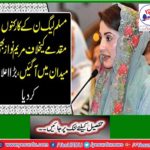 The Maryam Nawaz also came to the field against the PML-N workers case