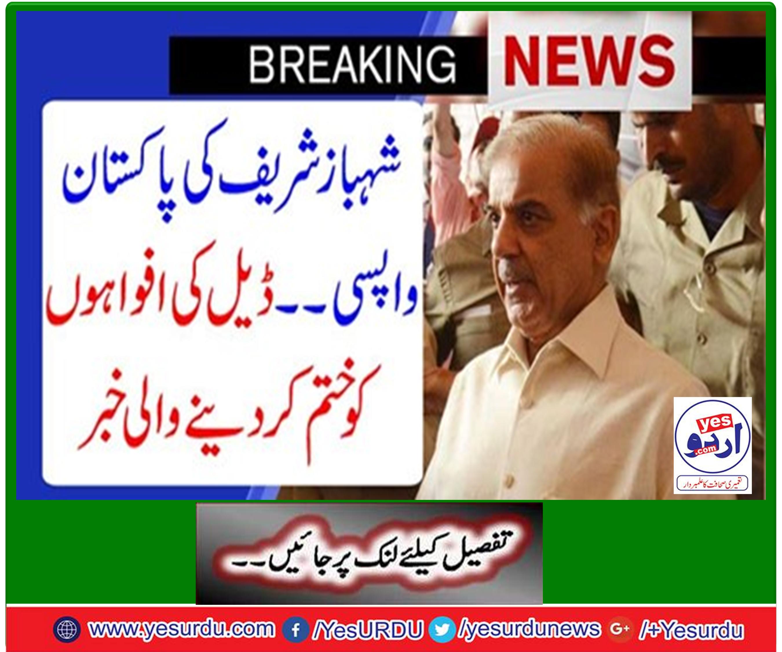Shahbaz Sharif is the returning home with subject permission of doctors