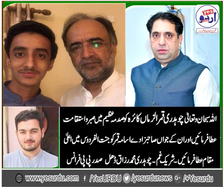 ch. Muhammad Razaq, President, PPP, France