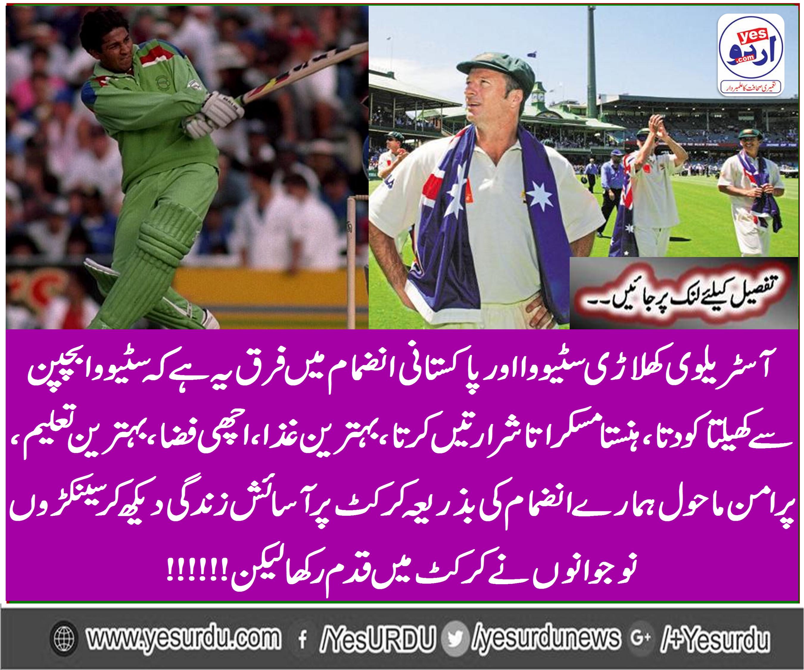 Differences in Inzmam and Steve Waugh!!!!!!