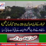 Meteorological Department issued a high alert