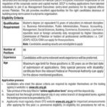 Securities & Exchange Commission of Pakistan (SECP) Jobs 2019 for 6+ Entry Level / Management Executives (Download OTS Form)