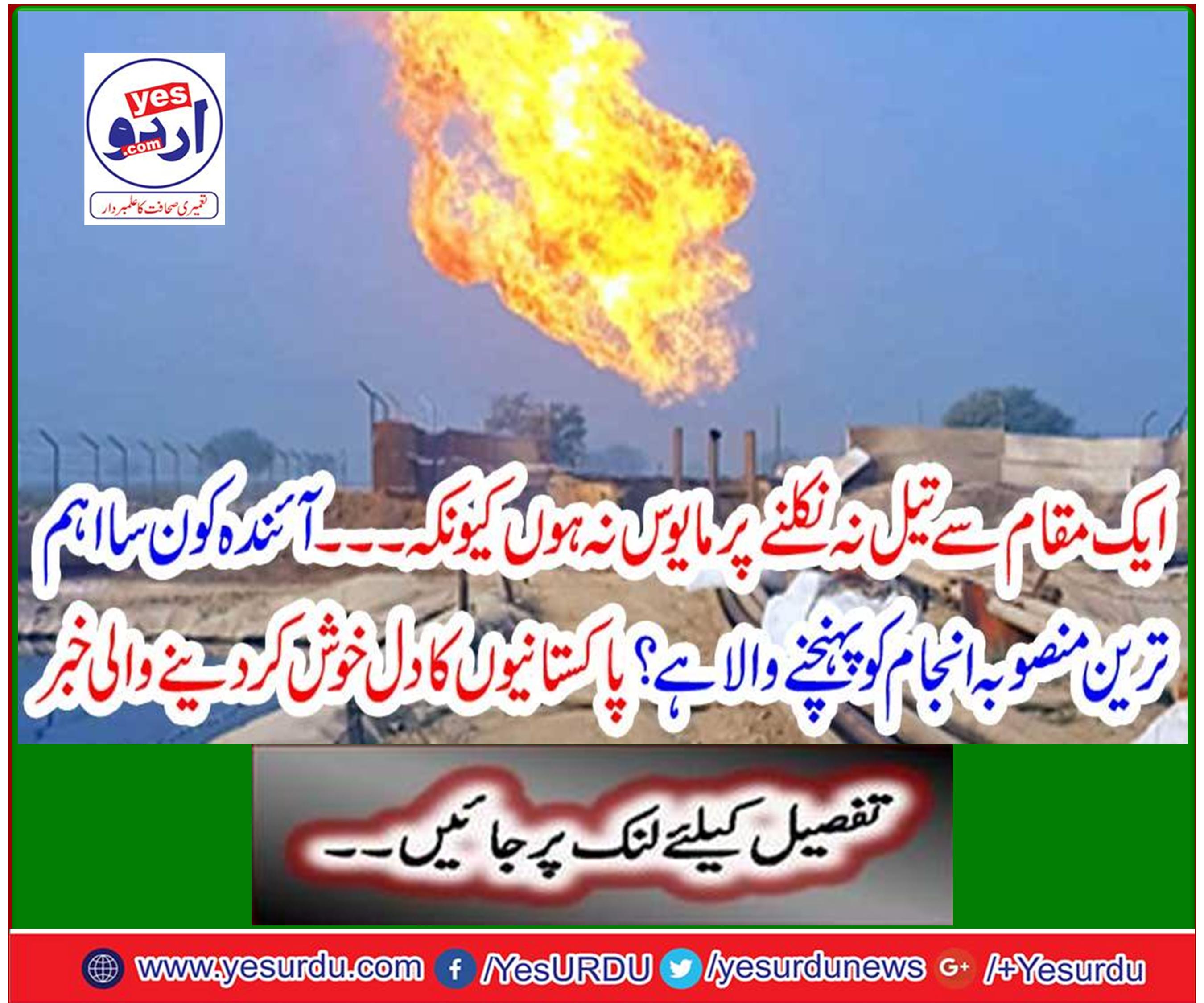 Do not be disappointed because you do not get oil from one place.