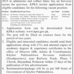 KPRA Jobs 2019 for Collector / Professional Post