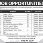 International NGO Jobs 2019 for 36+ HR, Finance, Engineering, Admin, Supply Chain & Other Project Staff