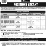 NUTECH Islamabad University Jobs 2019 for 20+ Store Keeper, DAE, Lab Supervisors, Technicians & Support Staff