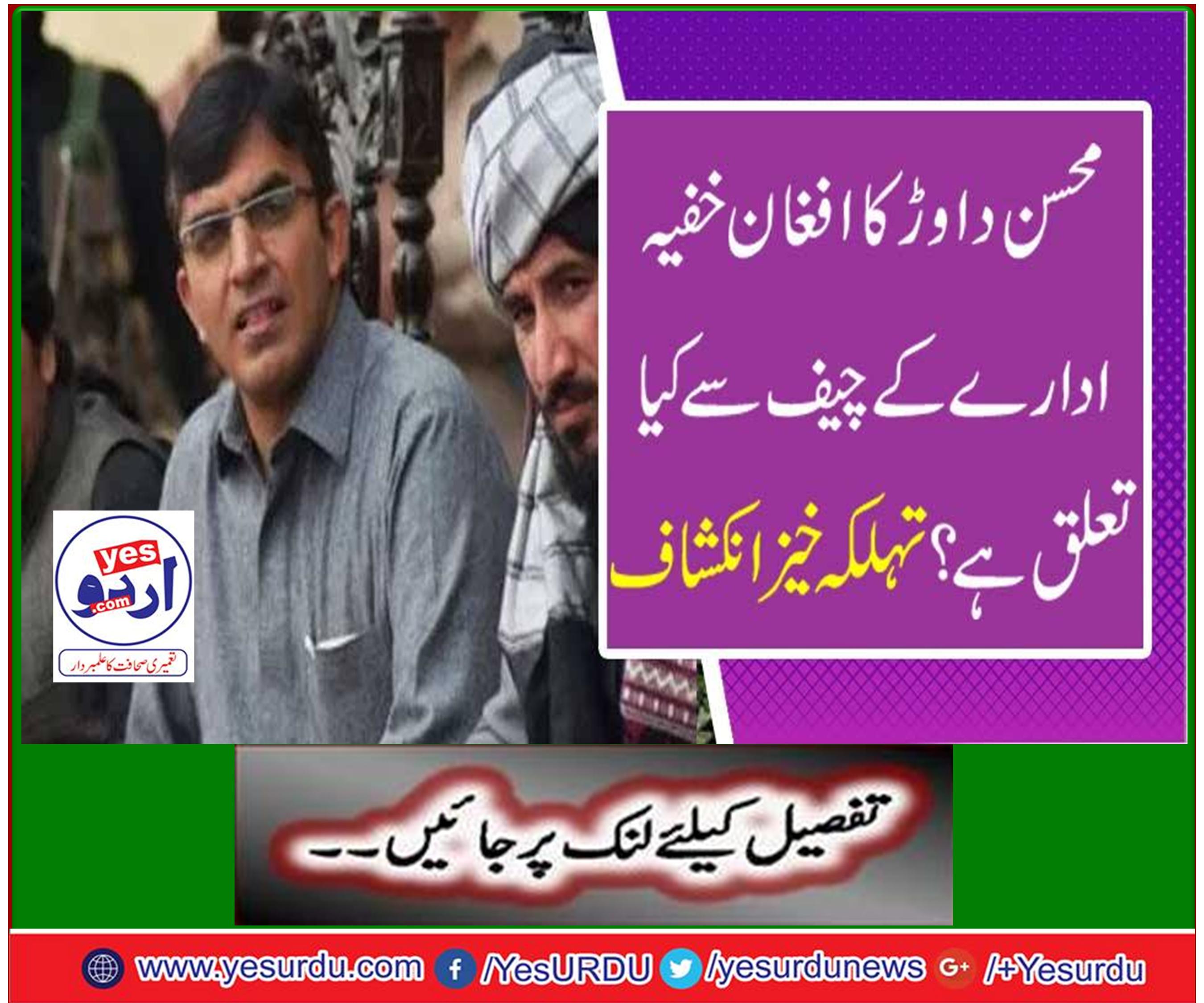 What is Mohsin Wahr related to the Afghan intelligence agency? Well known
