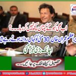 Where is Prime Minister Imran Khan going on May 30? A sudden news came
