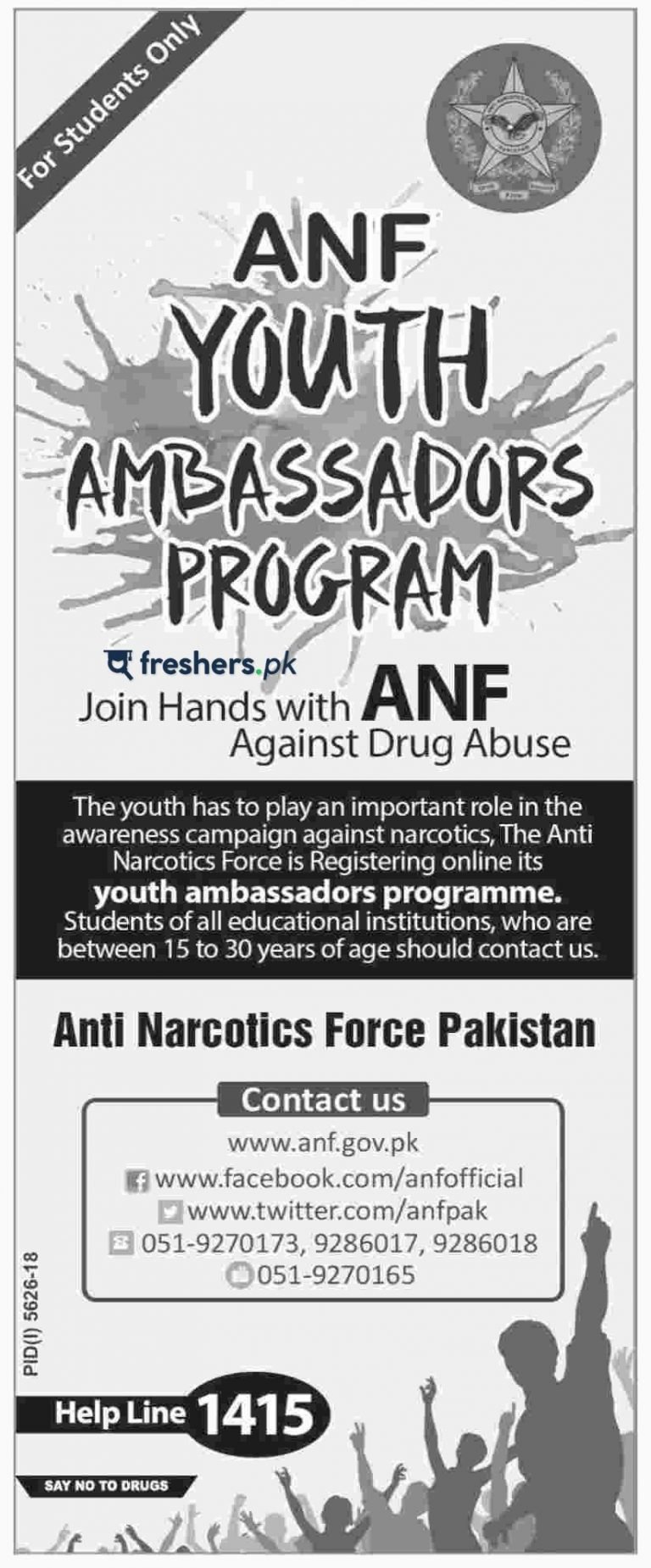 ANF Youth Ambassadors Program 2019/20 – Students Join ANF Now