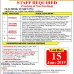 Ripah International University (Faisalabad) Jobs 2019 for Teaching & Non-Teaching Staff