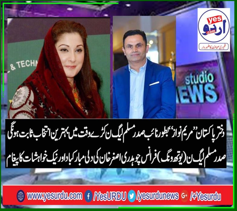 Ch Asghar Khan, president, pmln, youth wing, France