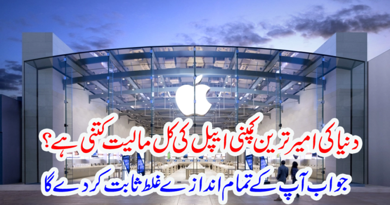 How much is the world's richest company ever worth Apple?