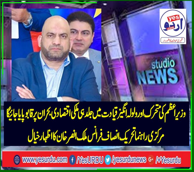 Malik Ansar Khan, senior, leader, PTI, France