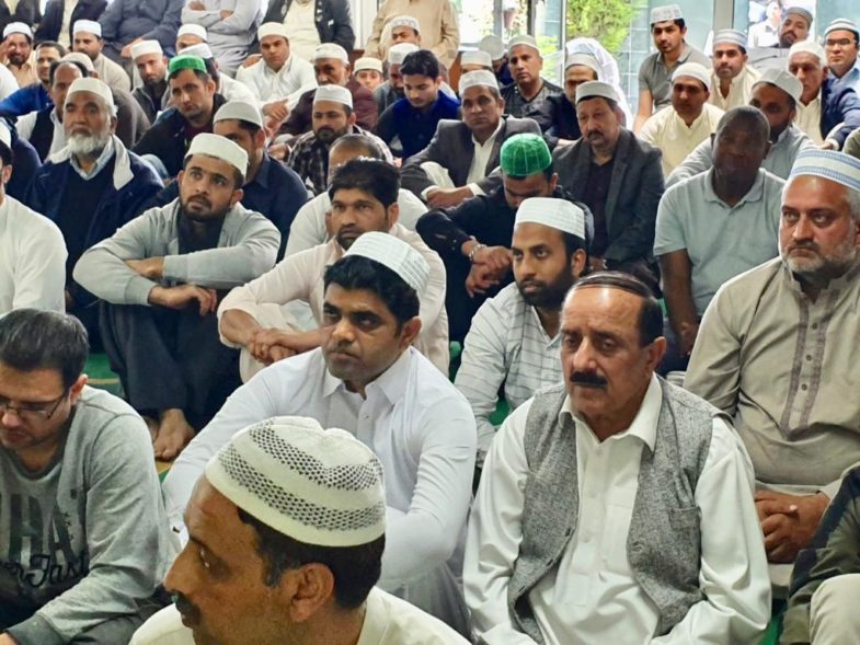 haji liaquat ali sher ismaila, arranged, condolence, reference, and, and, prayer, for, usama qamar kaira, and, hamza butt