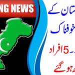 Good luck: terrible crash in major city of Pakistan ..... 5 people were burnt down