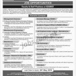 SZABIST Jobs 2019 For Various Teaching & Non-Teaching Staff