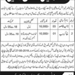 Deputy Commission Khyber Jobs 2019 for 4+ Naib Qasid & Khakrob