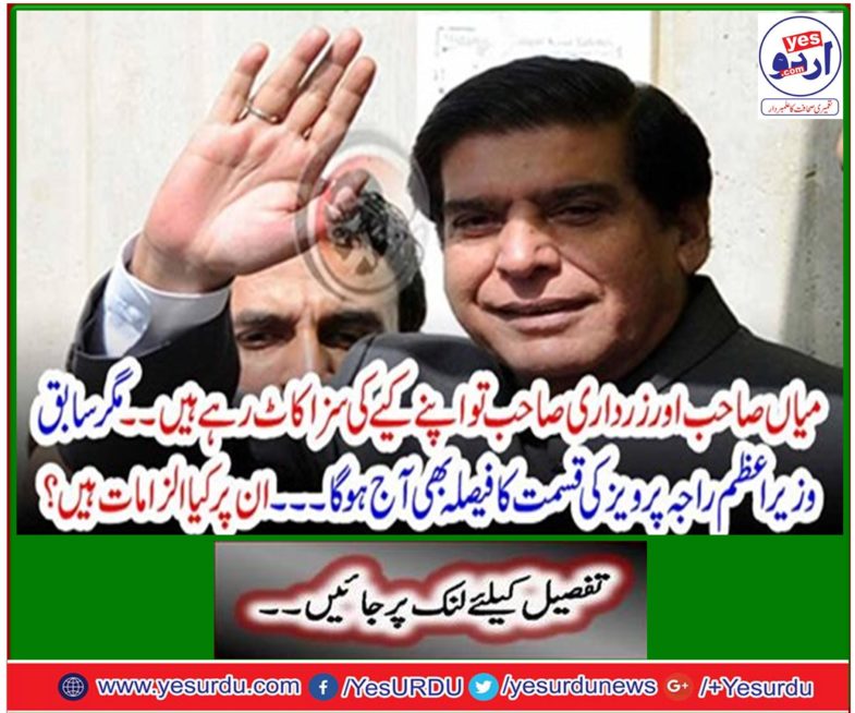 Mian Sahib and Zardari are cutting off their doings.