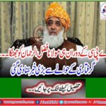 During the APC, Maulana Fazlur Rehman shocked ... Big news was heard about arrest