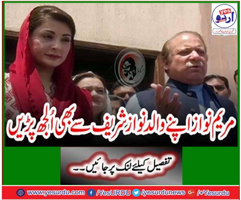 Mary Nawaz also got rid of her father Nawaz Sharif