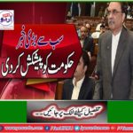 Former President Asif Ali Zardari offered to the government
