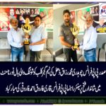 PRESIDENT, PPP, FRANCE, AND, HEAD, OF, GUJAR CLUB, CH MUHAMMAD RAZAQ DHAL, WON, THE, SHOOTING, VOLLYBALL, TOURNAMENT, QARI FAROOQ AHMED FAROOQI, EX-CHIEF, ORGANIZER, PPP, FRANCE, GREETED, HIM, AT, HIS, OFFICE