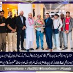 ch afzal langah, prominent, social leader, reached, paris, after, performing, umra, in , makkah