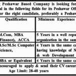 Al-Imdad Peshawar Company Jobs 2019 for Accounts Manager, IT Managers and Sales Officer