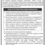 Pakistan National Shipping Corporation (PNSC) Jobs 2019 For HR Executive Director