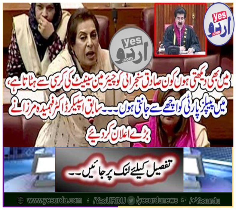 Former speaker, Dastarmahm Mirza, made a big mistake