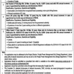 Energy Department Punjab Jobs 2019 for 9+ CAD Operator, Dak Runner, Accounts, Drivers & Support Staff